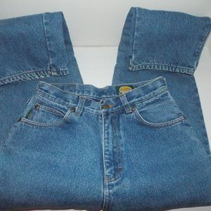 Cabela's for women lined blue jeans size 8 reg
